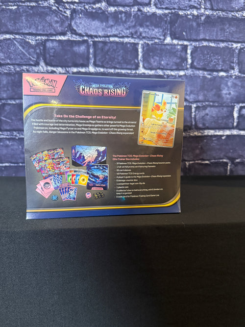 Mega Evolution-Chaos Rising Pokémon Center Elite Trainer Box