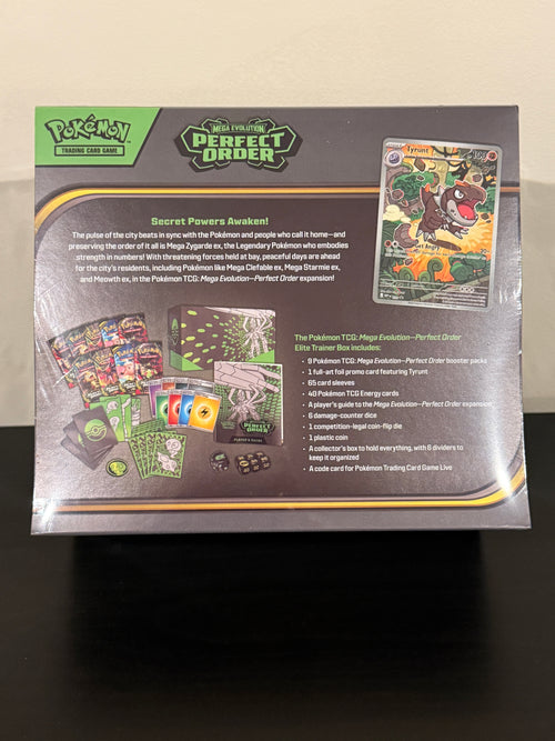 Mega Evolution-Perfect Order Pokémon Center Elite Trainer Box